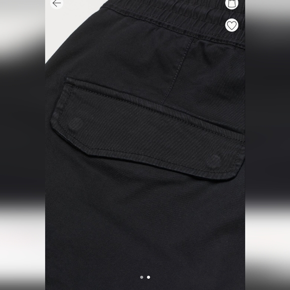 H&M Black Cargo Joggers Size S - Picture 2 of 6